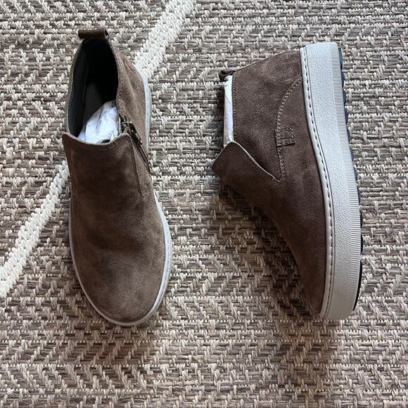 Josef Seibel Sneaker Leather Sneaker Sz 37/6-6.5 US - Picture 1 of 6